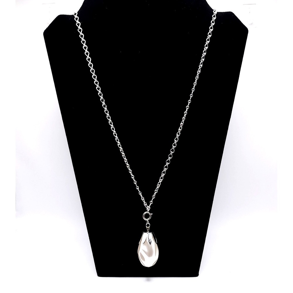 Vintage Sarah‎ Coventry Baroque Lounge Pearl Pendant Necklace Signed